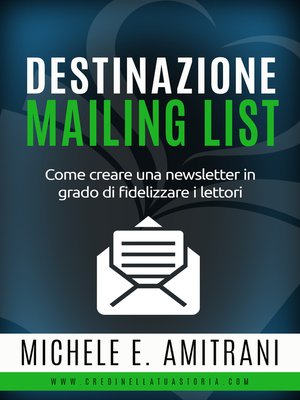 cover image of Destinazione Mailing List